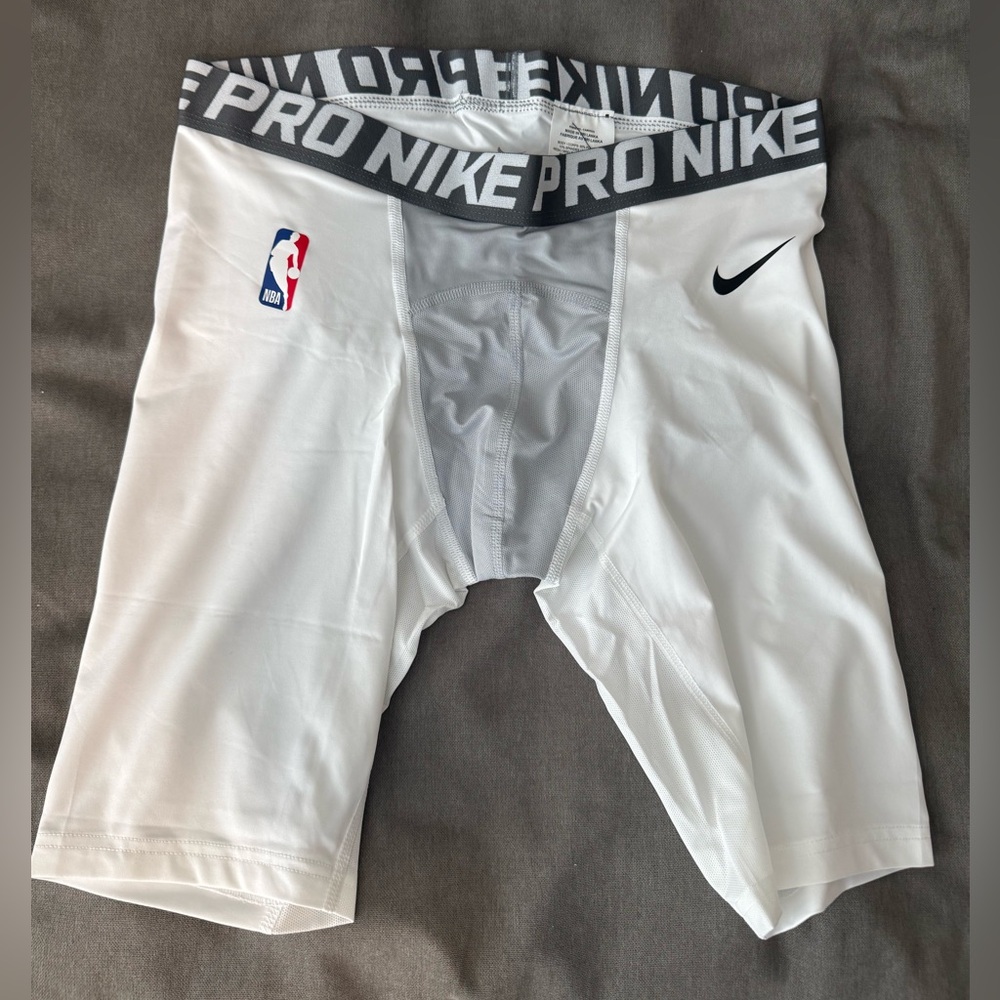 Nike Dri-FIT Athletic Shorts - White